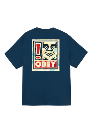 Obey T-Shirt da uomo manica corta Exclamation