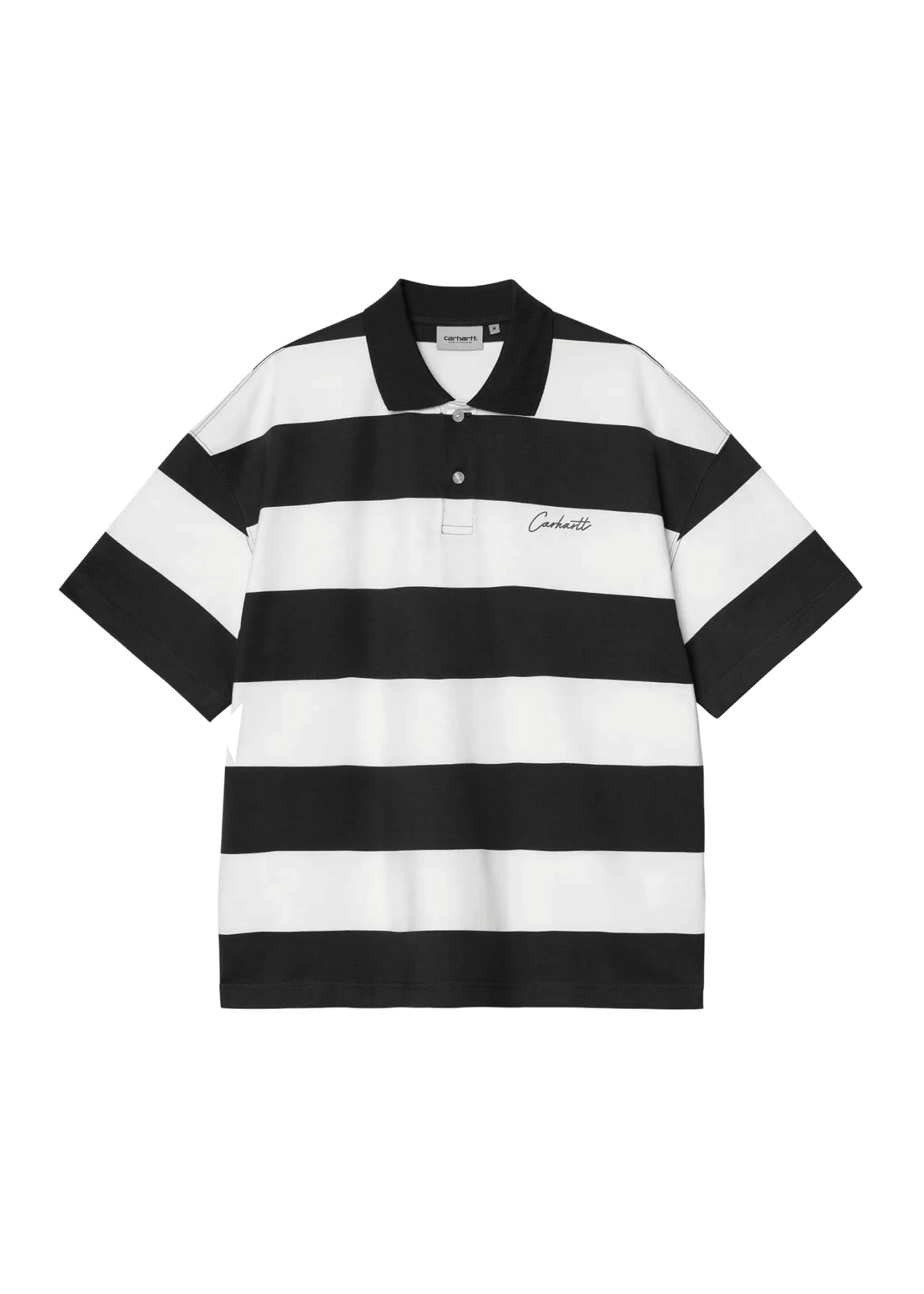 Carhartt Wip Polo rigata manica corta da uomo Delray