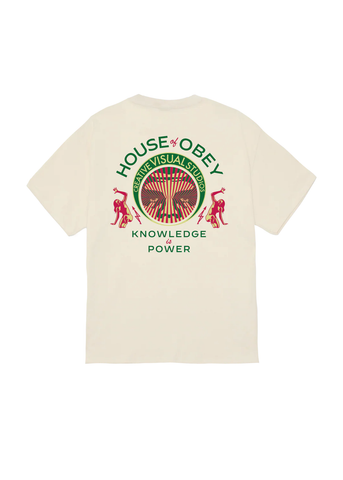Obey T-Shirt da uomo manica corta Knowledge Is Power