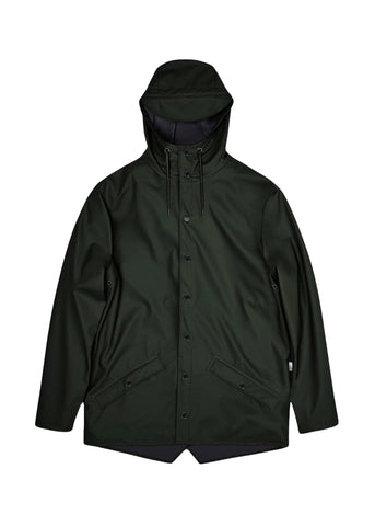 Rains Giacca leggera antipioggia unisex W3 12010-GRE verde