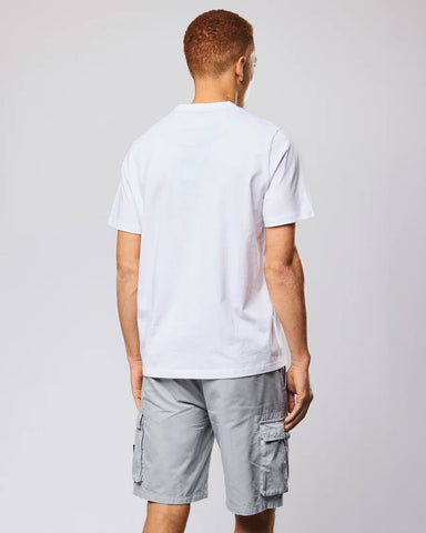 Weekend Offender T-Shirt da uomo manica corta Stiniva bianca