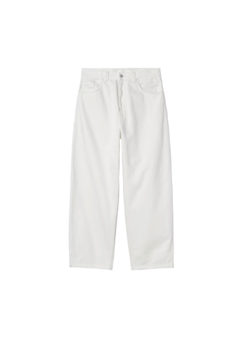 Carhartt Wip Jeans largo da uomo Brandon bianco