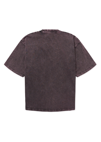 Woodbird T-Shirt da uomo manica corta Beam Tinted viola