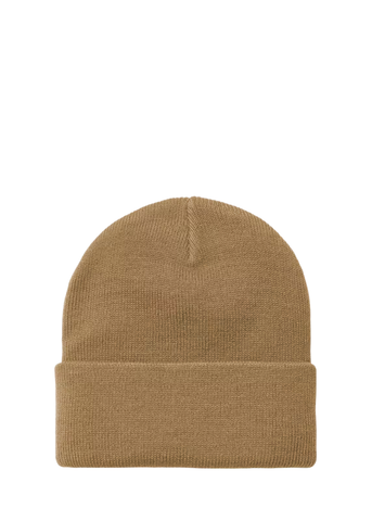 Carhartt WIP Berretto Corto in Maglia a Coste Watch marroncino