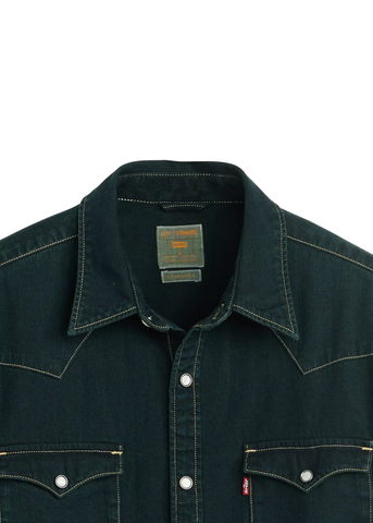 Levi's Camicia in jeans da uomo Western Barstow