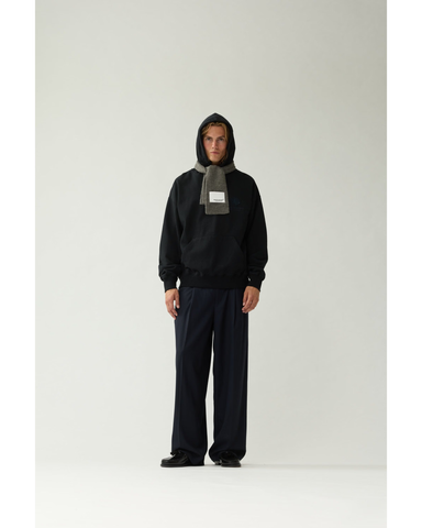 New Amsterdam Felpa unisex con cappuccio Logo nera