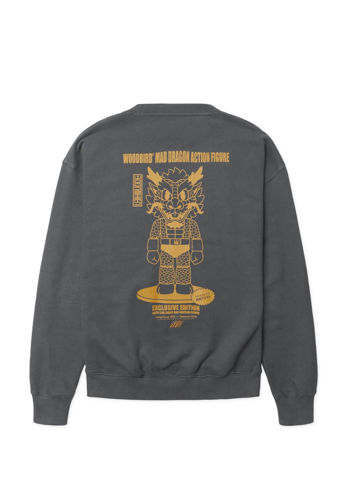 Woodbird Felpa girocollo da uomo Duke Action