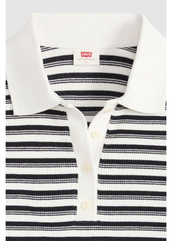 Levi's Polo rigata da donna manica lunga Rory