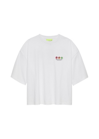 New Amsterdam T-Shirt da uomo manica corta Traffic bianca
