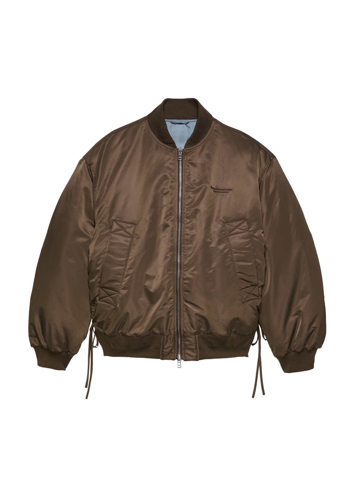 New Amsterdam Giacca unisex Reversible Bomber marrone