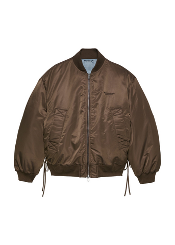 New Amsterdam Giacca unisex Reversible Bomber marrone