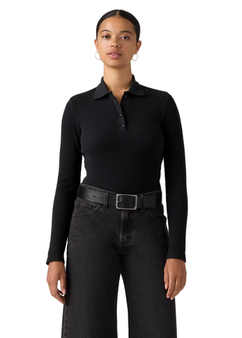 Levi's Polo da donna manica lunga Rory