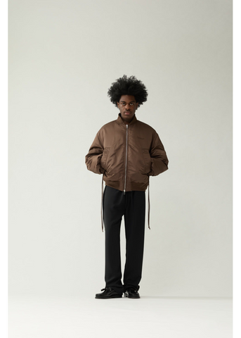 New Amsterdam Giacca unisex Reversible Bomber marrone