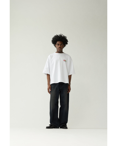 New Amsterdam T-Shirt da uomo manica corta Traffic bianca
