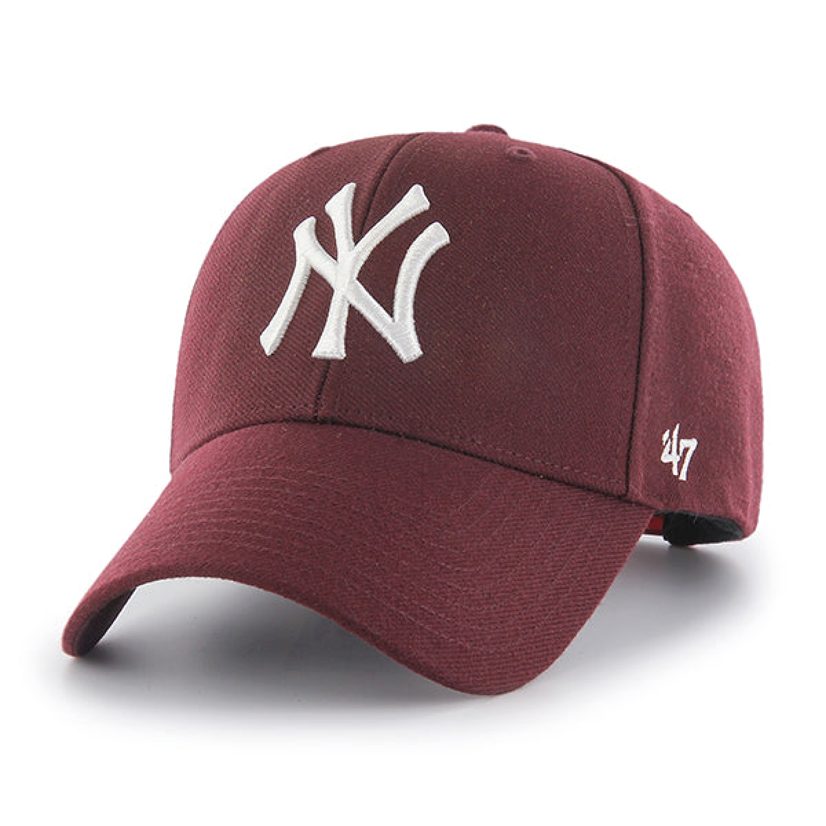 '47 Brand Cappellino unisex '47 MVP New York Yankee bordeaux