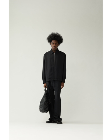 New Amsterdam Camicia unisex Zip Up nera