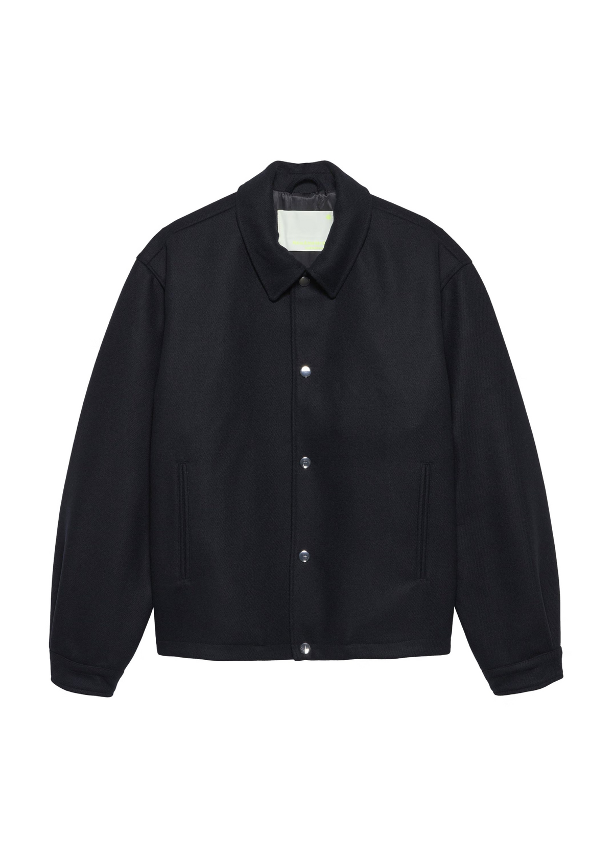 New Amsterdam Giacca unisex in mista lana Wool Coach nera