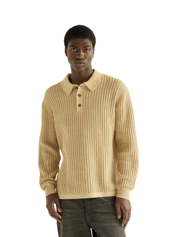 Wrangler Maglia a polo da uomo Relaxed beige