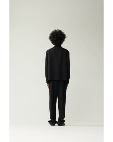 New Amsterdam Camicia unisex Zip Up nera