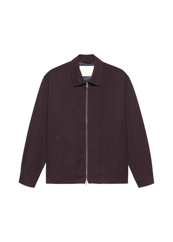 New Amsterdam Camicia unisex Zip Up bordeaux