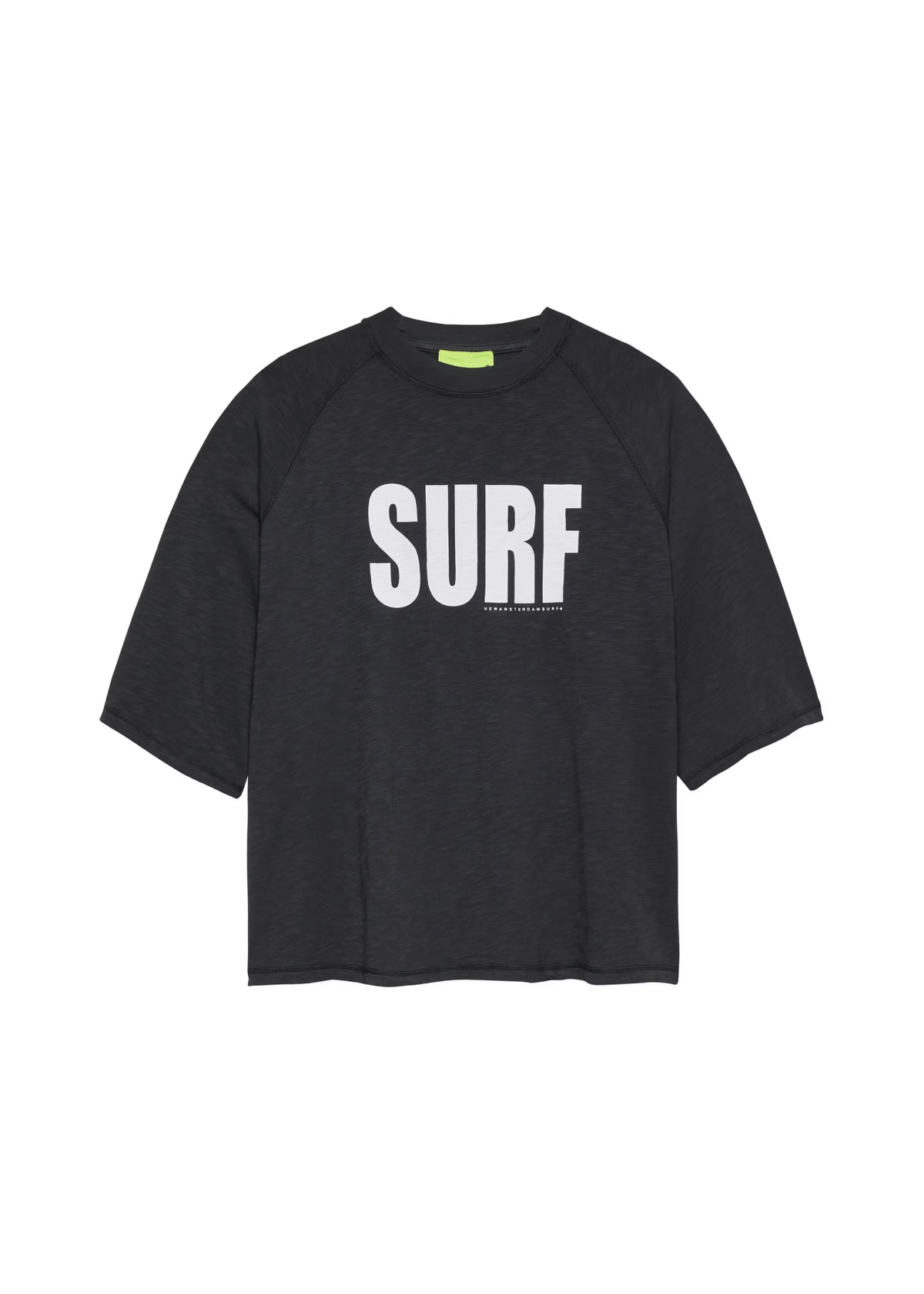 New Amsterdam T-Shirt da uomo manica corta Surf nera