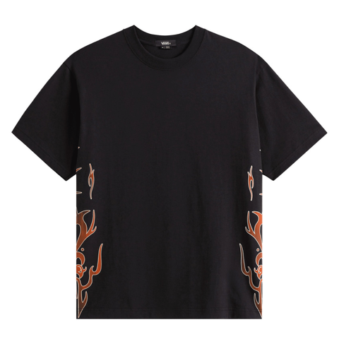 Vans T-Shirt da uomo manica corta Dayana Side Tribal nera