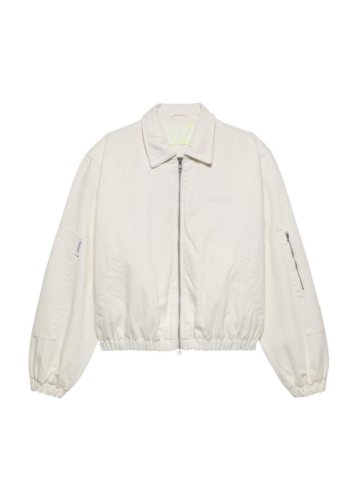 New Amsterdam Giacca in jeans unisex Denim Padded bianca
