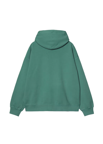 Carhartt Wip Felpa con zip e cappuccio Benton verde