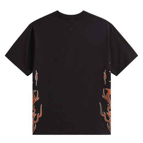 Vans T-Shirt da uomo manica corta Dayana Side Tribal nera
