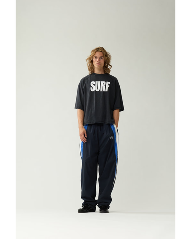 New Amsterdam T-Shirt da uomo manica corta Surf nera