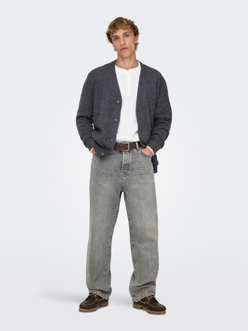 Only & Sons Men's Fade Loose Jeans
