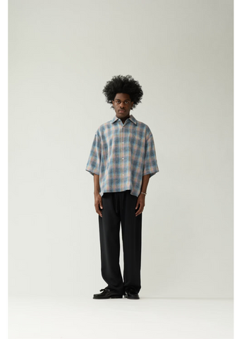 New Amsterdam Camicia a quadri da uomo Flanel