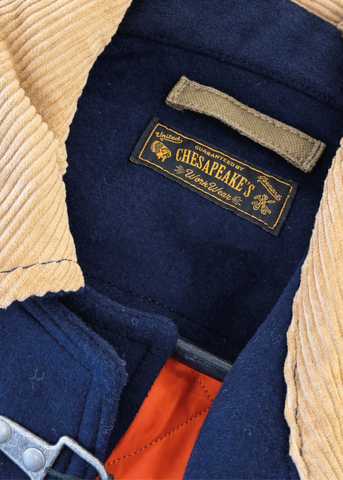 Chesapeake’s Giacca da uomo in lana Bedford blu