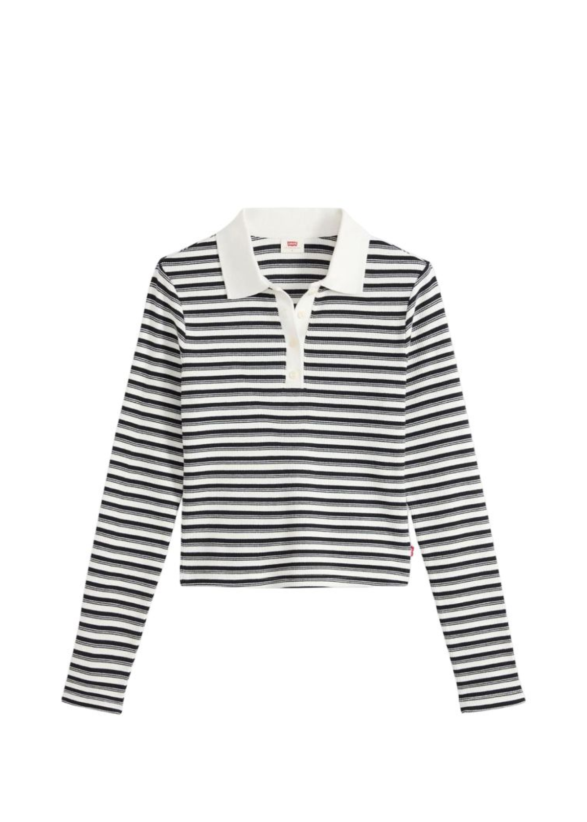 Levi's Polo rigata da donna manica lunga Rory