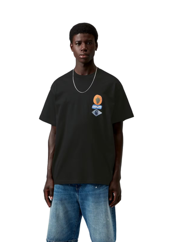 Carhartt Wip T-Shirt da uomo manica corta Stacked Grapes nera