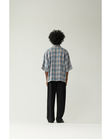 New Amsterdam Camicia a quadri da uomo Flanel