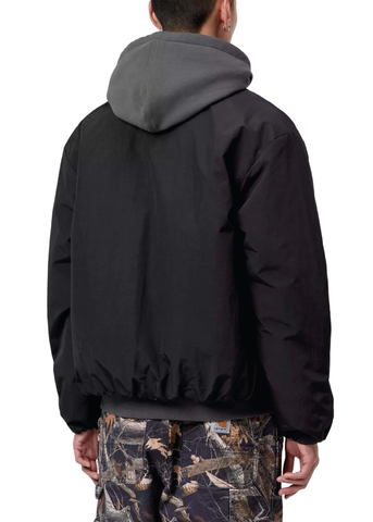 Carhartt Wip Giacca da uomo in nylon Stanwood nera