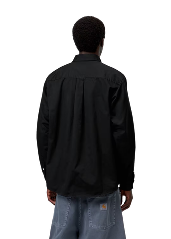 Carhartt Wip Camicia da uomo in velluto OG Madison nera