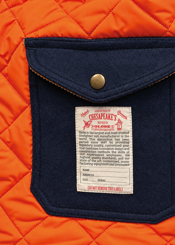Chesapeake’s Giacca da uomo in lana Bedford blu