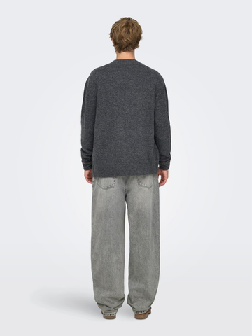 Only & Sons Men's Fade Loose Jeans