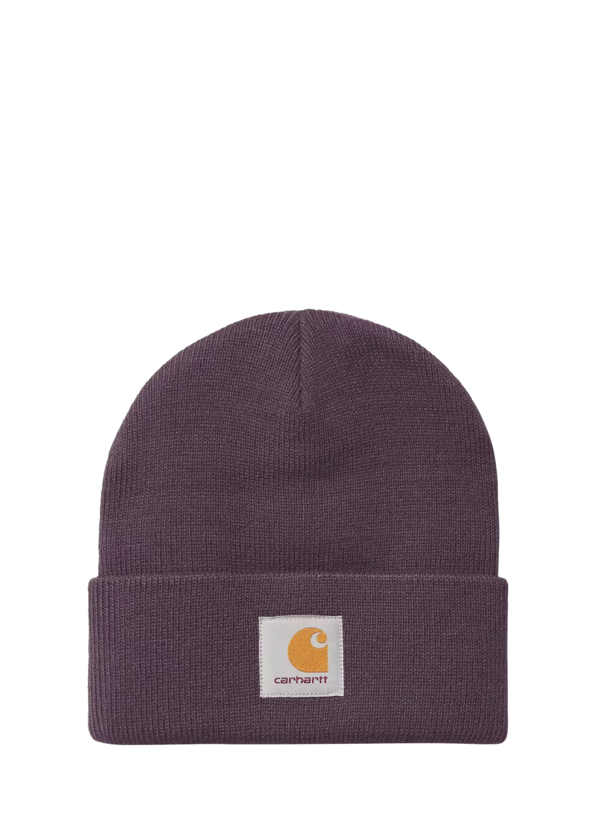 Carhartt WIP Berretto Corto in Maglia a Coste Watch viola scuro