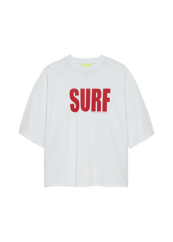 New Amsterdam T-Shirt da uomo manica corta Surf bianca