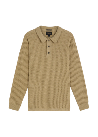 Wrangler Maglia a polo da uomo Relaxed beige