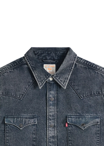 Levi's Camicia in jeans da uomo Western Barstow