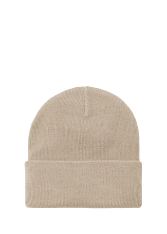 Carhartt WIP Berretto Corto in Maglia a Coste Watch Beige
