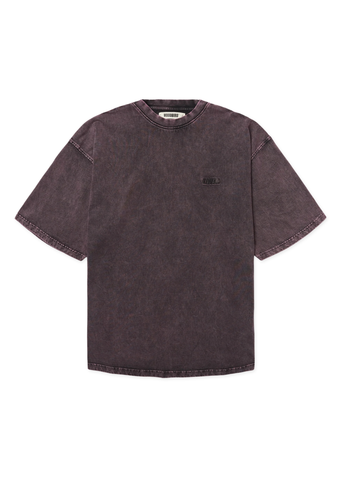 Woodbird T-Shirt da uomo manica corta Beam Tinted viola