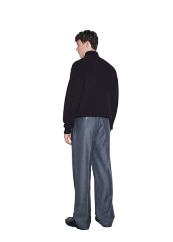Strickjacke mit Stehkragen Uni 851595-0049