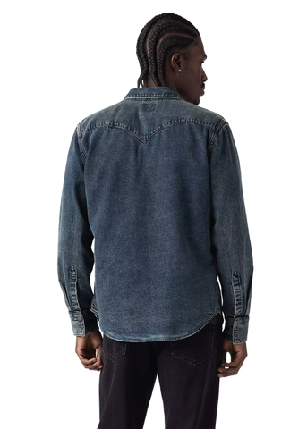 Levi's Camicia in jeans da uomo Western Barstow