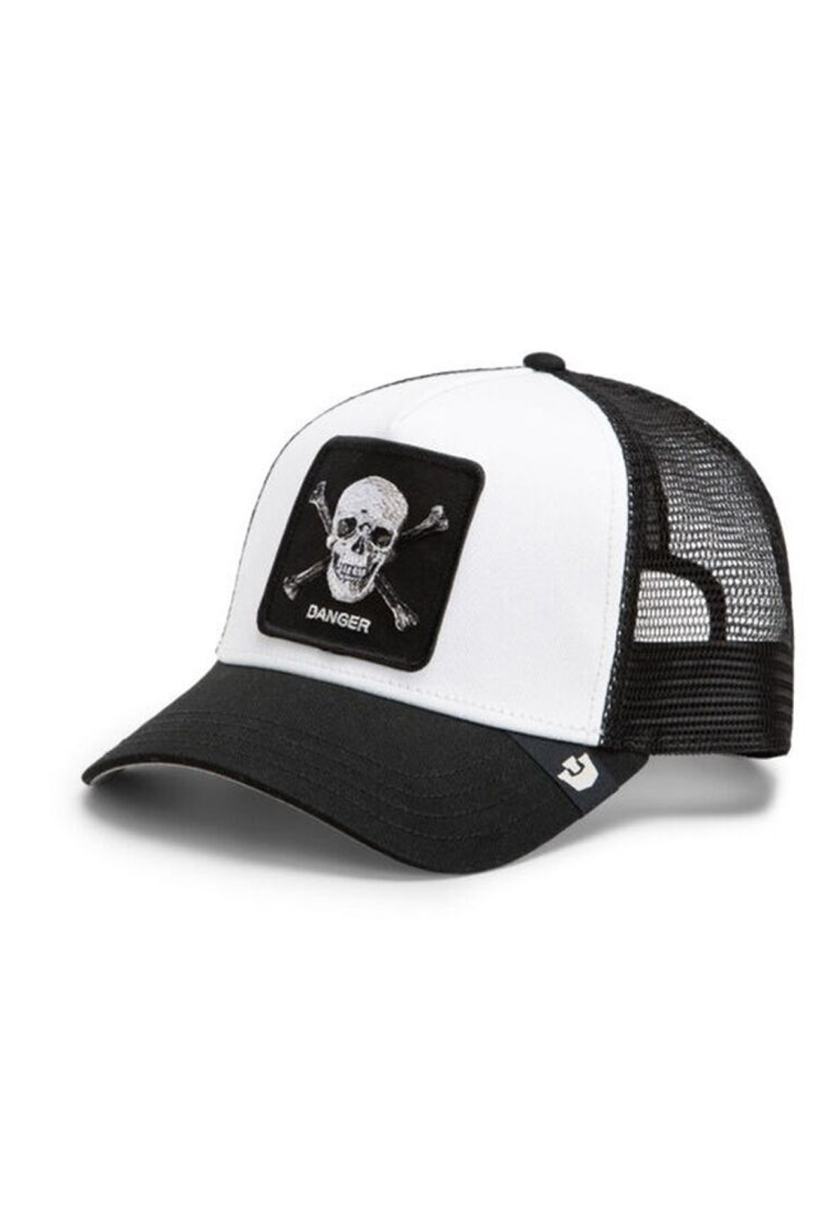 GEFAHR TOTENKOPF MIT GEKREUZTEN KNOCHEN TRUCKER 101-3831