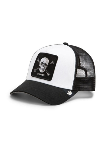 GEFAHR TOTENKOPF MIT GEKREUZTEN KNOCHEN TRUCKER 101-3831